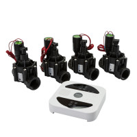 Комплект для автоматичного поливу (WiFi контролер + 4 клапани DN 32)