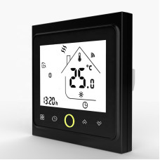 Термостат з WiFi управлінням Tervix Pro Line для газового/електричного котла, чорний