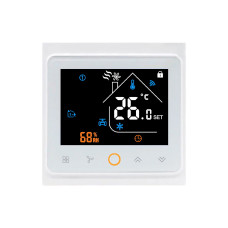 Термостат для фанкойлу з WiFi управлінням Tervix WiFi Fancoil Thermostat (на 2 труби) 0-10В