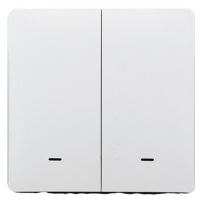 Розумна клавішна кнопка-вимикач Tervix Pro Line ZigBee Push Button (2 клавіші), на батар.