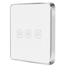 Розумний сенсорний вимикач Tervix Pro Line ZigBee Touch Switch (3 клавіші), без нуля